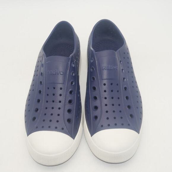 NEW Native Men's 6 Women's 8 Jefferson Water Slip On  Shoes Regatta Blue - Picture 3 of 9